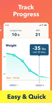 Scaricare 168 Intermittent Fasting App Salute e fitness per Android Screenshot 3