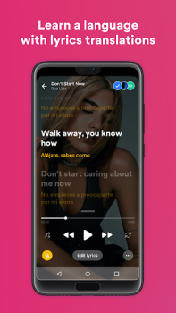 Scaricare Musixmatch - Testi di Canzoni Musica e audio per Android Screenshot 3