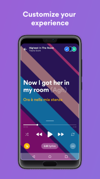 Scaricare Musixmatch - Testi di Canzoni Musica e audio per Android Screenshot 6