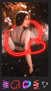 Scaricare Instasquare Photo Editor: Neon Foto per Android Screenshot 5