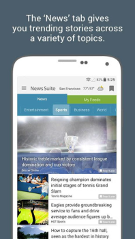 Scaricare News Suite by Sony Notizie e riviste per Android Screenshot 2