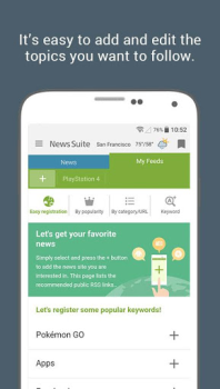 Scaricare News Suite by Sony Notizie e riviste per Android Screenshot 4