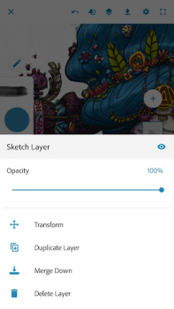 Scaricare Adobe Photoshop Sketch Arte e design per Android Screenshot 3