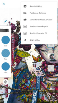Scaricare Adobe Photoshop Sketch Arte e design per Android Screenshot 4