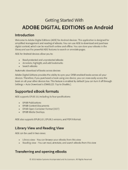 Scaricare Adobe Digital Editions Libri e guide per Android Screenshot 6
