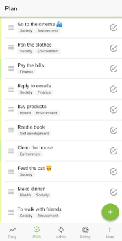 Scaricare Diarize Stile di vita per Android Screenshot 2