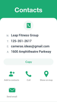 Scaricare Lettore e scanner codici QR Lavoro per Android Screenshot 6