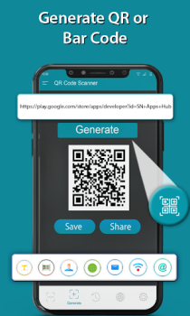 Scaricare QR Code Scanner & Bar Code Reader / Generator Lavoro per Android Screenshot 4