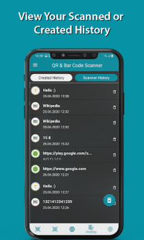 Scaricare QR Code Scanner & Bar Code Reader / Generator Lavoro per Android Screenshot 5