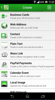 QR Droid Private™ (Italiano)
