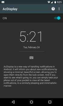 Scaricare AcDisplay Personalizzazione per Android Screenshot 3