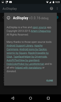 Scaricare AcDisplay Personalizzazione per Android Screenshot 6