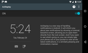Scaricare AcDisplay Personalizzazione per Android Screenshot 7