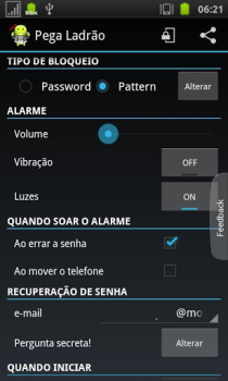 Scaricare Alarm Anti Theft Screen Lock Strumenti per Android Screenshot 2