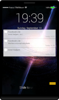 Scaricare Black Hole Lock Screen Personalizzazione per Android Screenshot 3