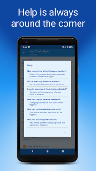 Scaricare Allarme antifurto Strumenti per Android Screenshot 3