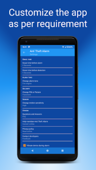 Scaricare Allarme antifurto Strumenti per Android Screenshot 7