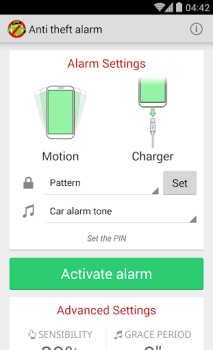 Scaricare Anti Theft Alarm Strumenti per Android Screenshot 2
