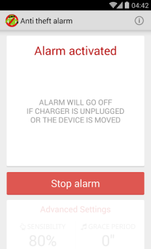 Scaricare Anti Theft Alarm Strumenti per Android Screenshot 4