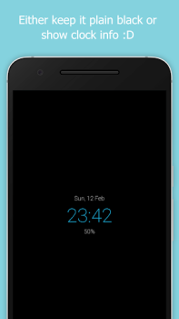 Blackr: OLED Screen Off
