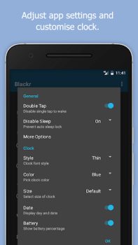 Blackr: OLED Screen Off