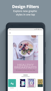 Scaricare Adobe Express: AI Video Design Arte e design per Android Screenshot 5