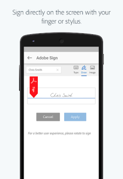 Scaricare Adobe Acrobat Sign Affari per Android Screenshot 4