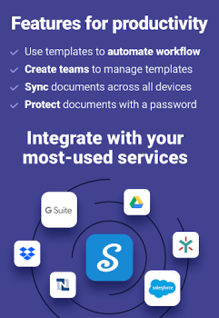 Scaricare signNow: Firma documenti PDF Lavoro per Android Screenshot 6