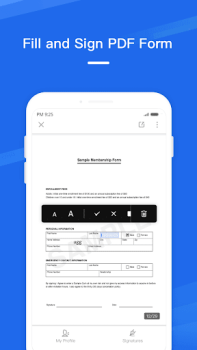Scaricare WPS PDF Fill & Sign Lavoro per Android Screenshot 2