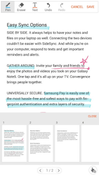 Scaricare Write on PDF Lavoro per Android Screenshot 2