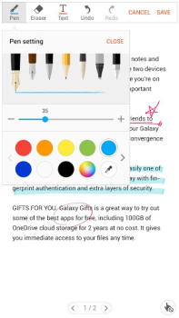 Scaricare Write on PDF Lavoro per Android Screenshot 3