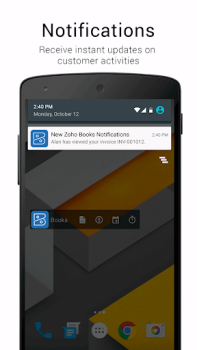 Scaricare Accounting App - Zoho Books Affari per Android Screenshot 4