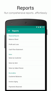 Scaricare Accounting App - Zoho Books Affari per Android Screenshot 7