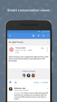 Scaricare Zoho Mail - Email and Calendar Lavoro per Android Screenshot 3