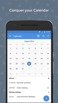 Scaricare Zoho Mail - Email and Calendar Lavoro per Android Screenshot 5