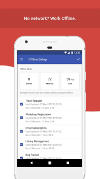Scaricare Mobile Forms App - Zoho Forms Affari per Android Screenshot 2