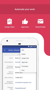 Scaricare Mobile Forms App - Zoho Forms Affari per Android Screenshot 4