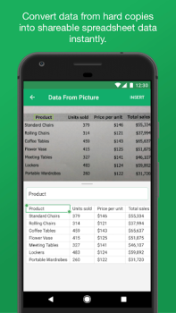 Scaricare Zoho Sheet - Fogli di lavoro Lavoro per Android Screenshot 4