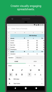 Scaricare Zoho Sheet - Fogli di lavoro Lavoro per Android Screenshot 5