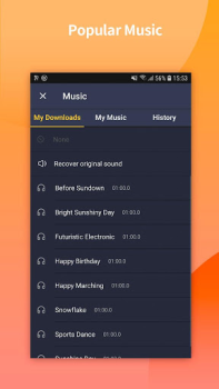 Scaricare Editor video e fotocamera Lettori ed editor video per Android Screenshot 2