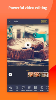 Scaricare Editor video e fotocamera Lettori ed editor video per Android Screenshot 3