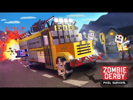 Zombie Derby: Pixel Survival