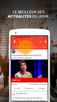 Scaricare Flash info - Actualités et Mét Notizie e riviste per Android Screenshot 4