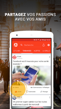 Scaricare Flash info - Actualités et Mét Notizie e riviste per Android Screenshot 5