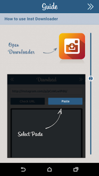Scaricare Downloader for Instagram Lettori ed editor video per Android Screenshot 2