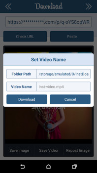 Scaricare Downloader for Instagram Lettori ed editor video per Android Screenshot 3