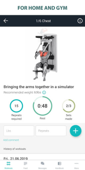 Scaricare Fitness app—allenamento a casa Salute e fitness per Android Screenshot 3