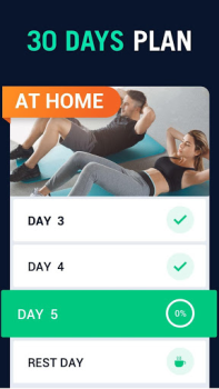 Scaricare Sfida Fitness 30 Giorni Salute e fitness per Android Screenshot 2