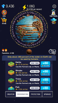 Scaricare Idle World! Casual per Android Screenshot 3