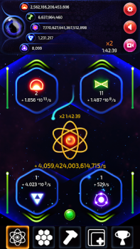 Scaricare Idle World Atom Casual per Android Screenshot 2